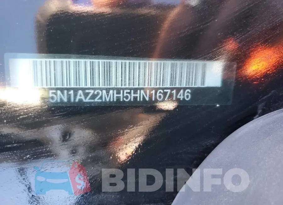 5N1AZ2MH5HN167146 Photo# 13