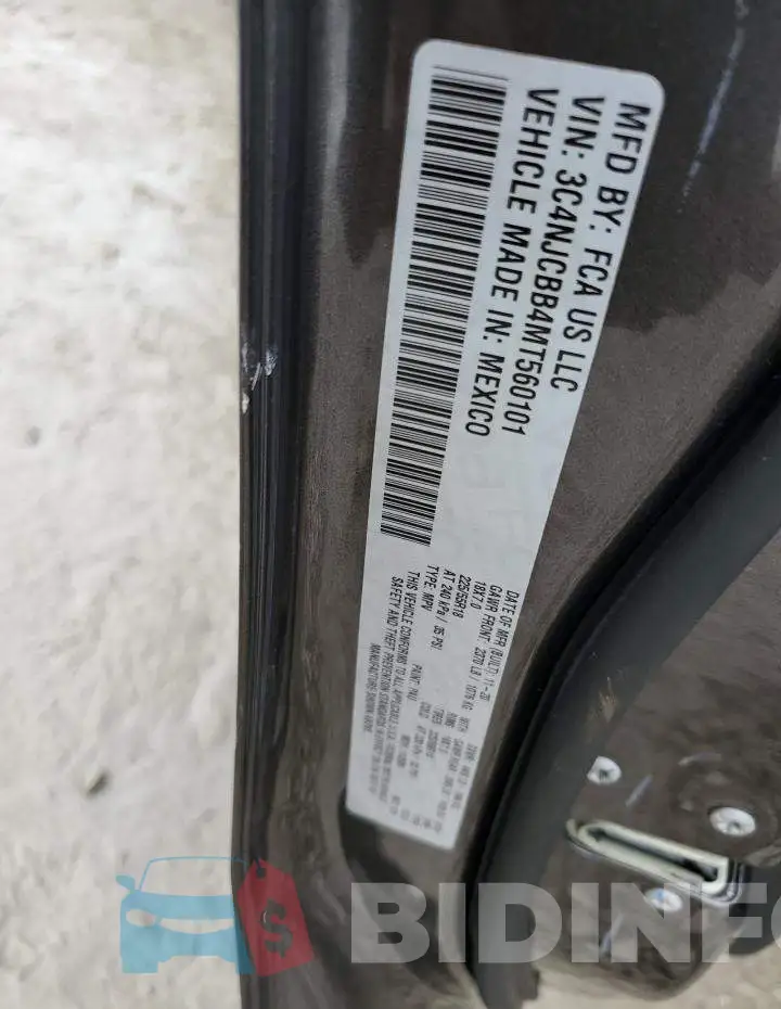 3C4NJCBB4MT560101 Photo# 14
