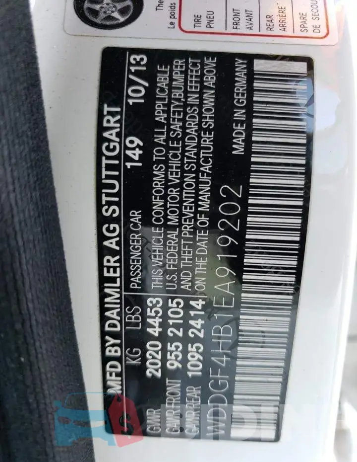 WDDGF4HB1EA919202 Photo# 12