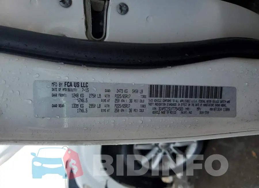 3C4PDCBG1FT754583 Photo# 10