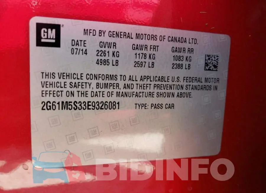 2G61M5S33E9326081 Photo# 10