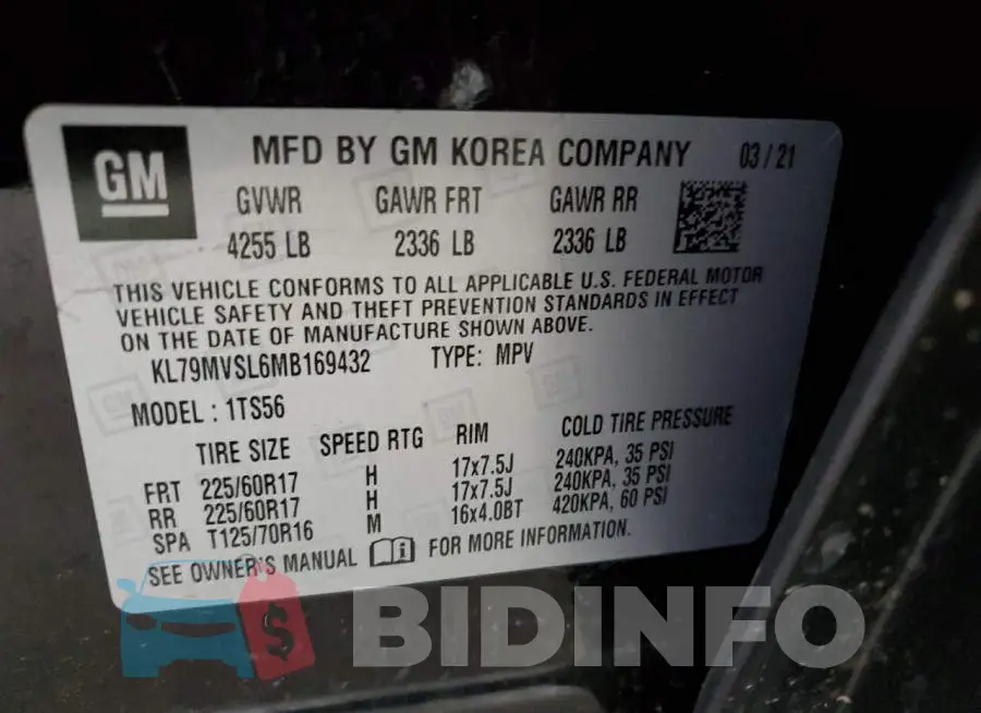 KL79MVSL6MB169432 Photo# 12