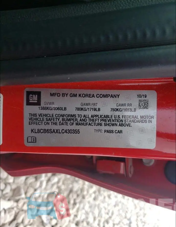 KL8CB6SAXLC430355 Photo# 10