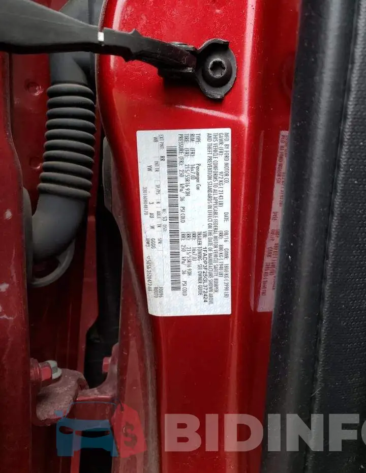 1FADP3F25GL372424 Photo# 12