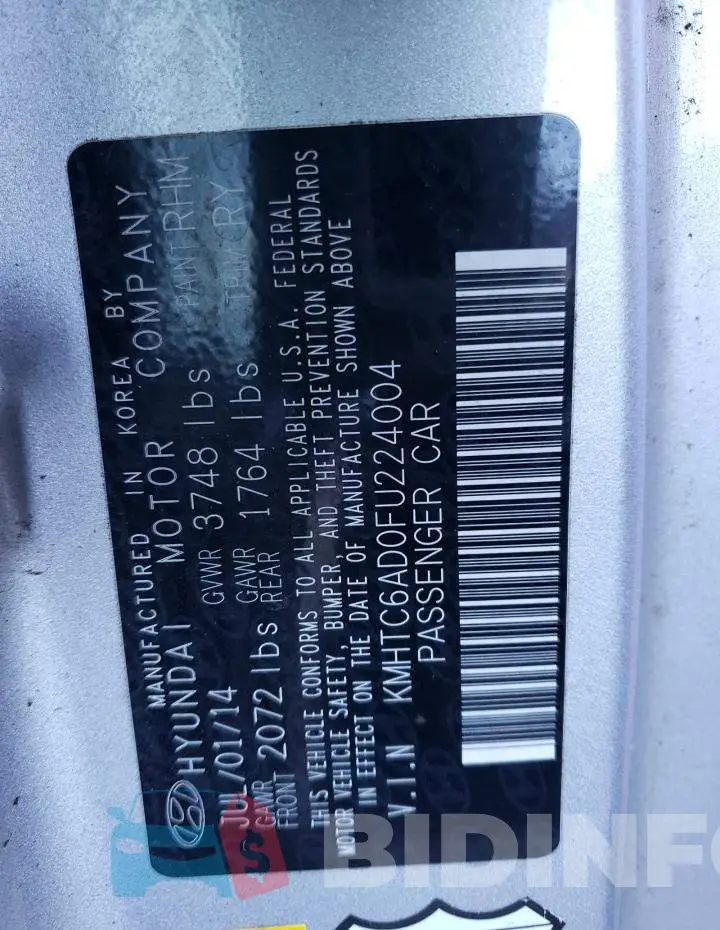 KMHTC6AD0FU224004 Photo# 10