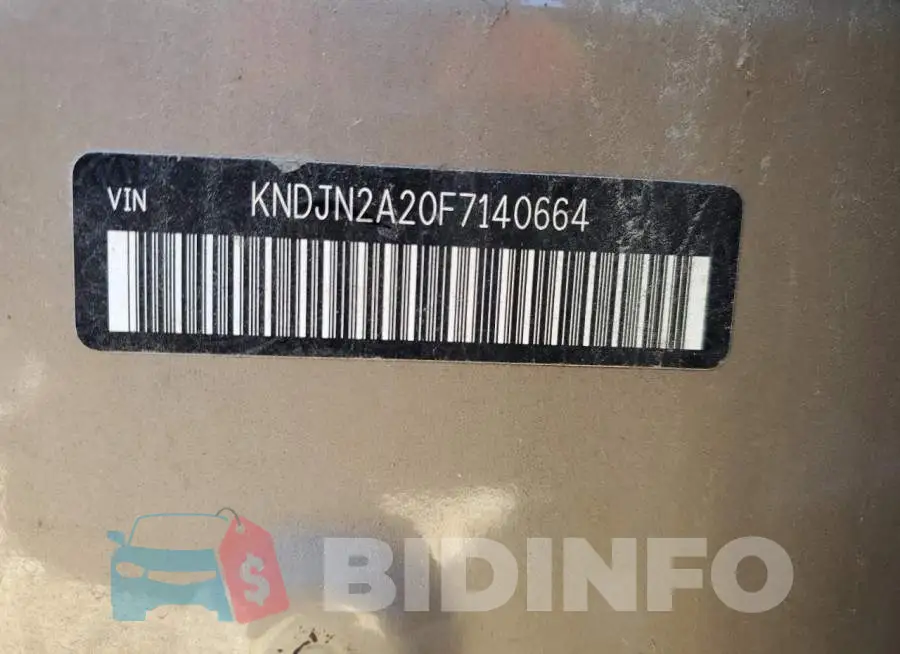 KNDJN2A20F7140664 Photo# 10