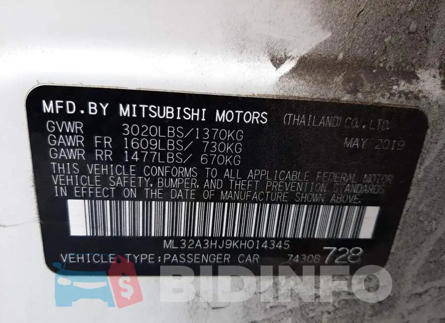 ML32A3HJ9KH014345 Photo# 12