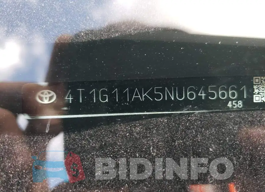 4T1G11AK5NU645661 Photo# 12