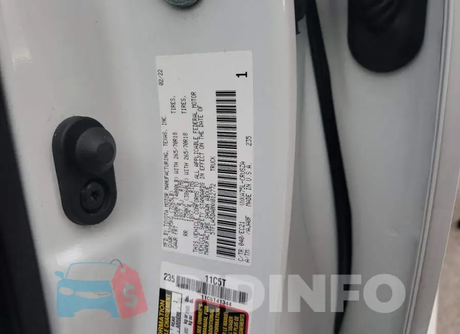 5TFLA5DA0NX012772 Photo# 13