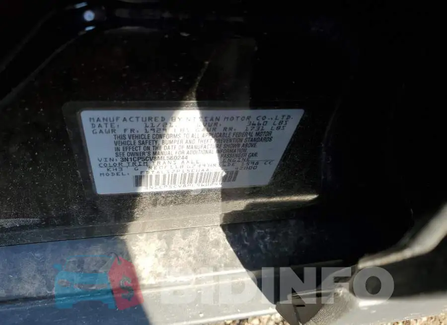 3N1CP5CV8ML560244 Photo# 14