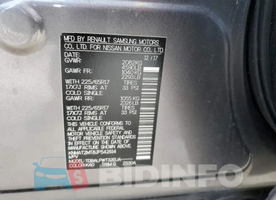 KNMAT2MT8JP542614 Photo# 13