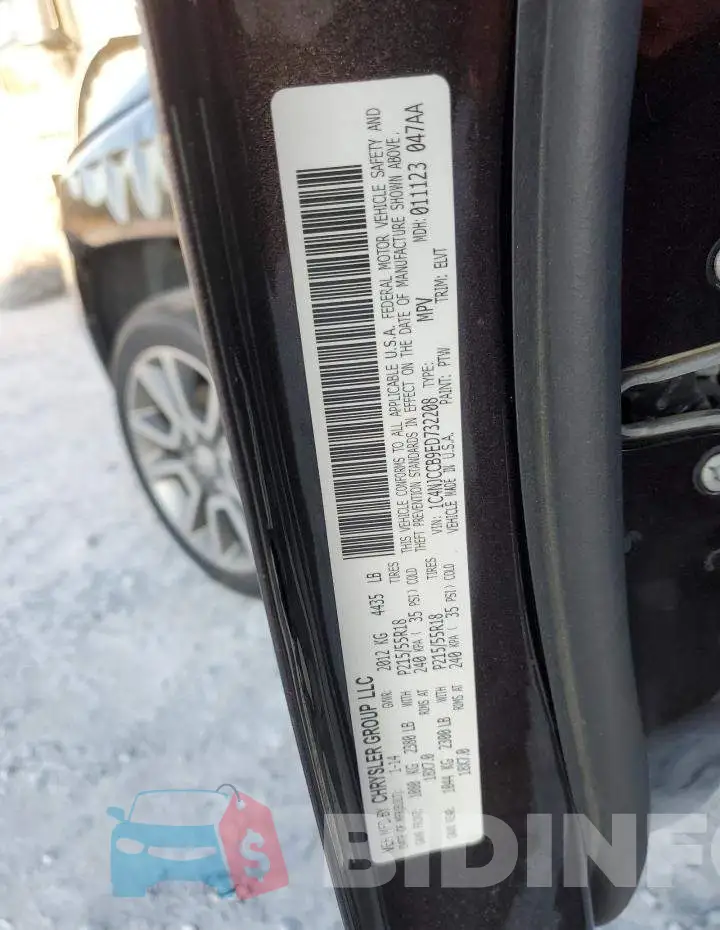1C4NJCCB9ED732208 Photo# 13