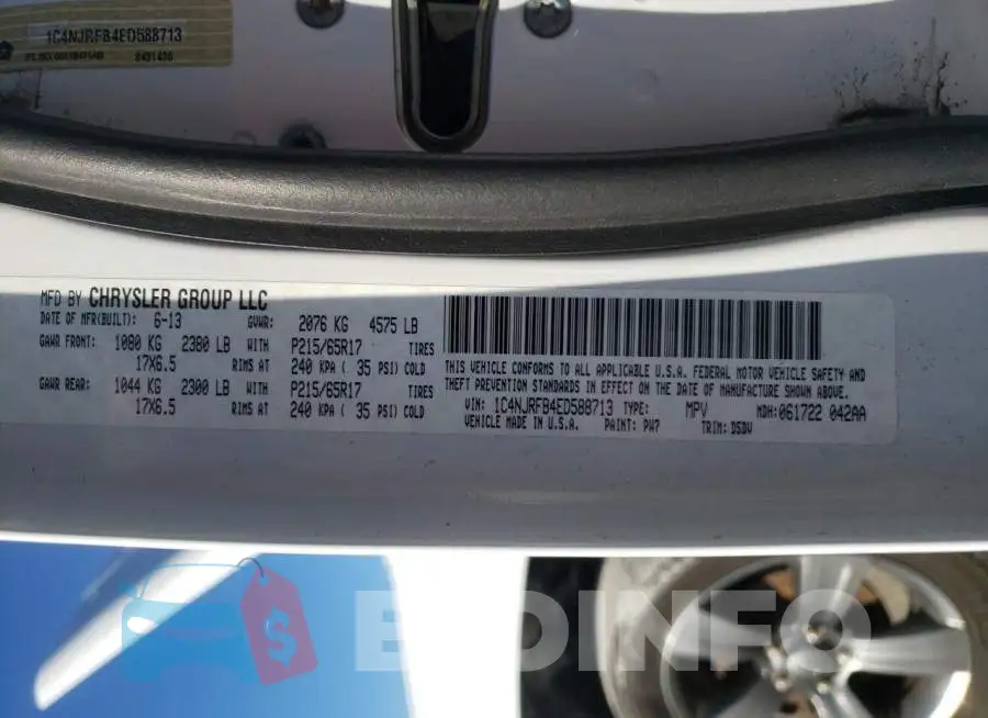 1C4NJRFB4ED588713 Photo# 12