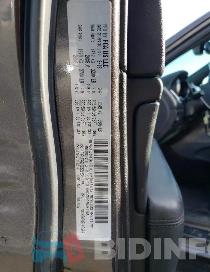 1C4RJFAG1KC528537 Photo# 13
