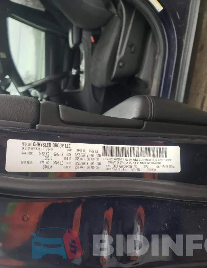 1C4RJFAG6FC704388 Photo# 13