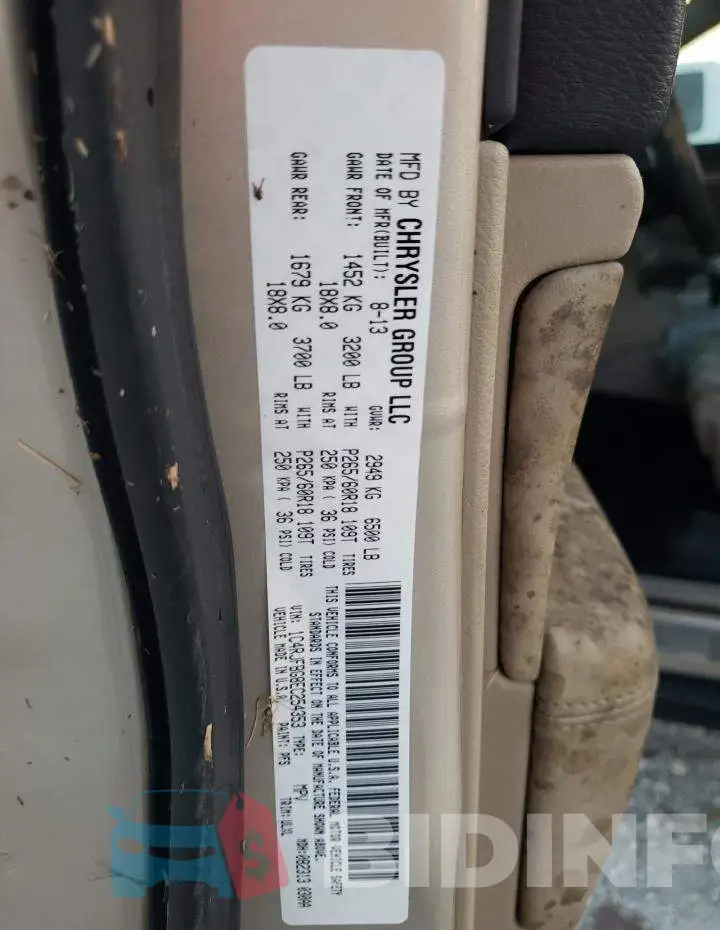 1C4RJFBG8EC254353 Photo# 14