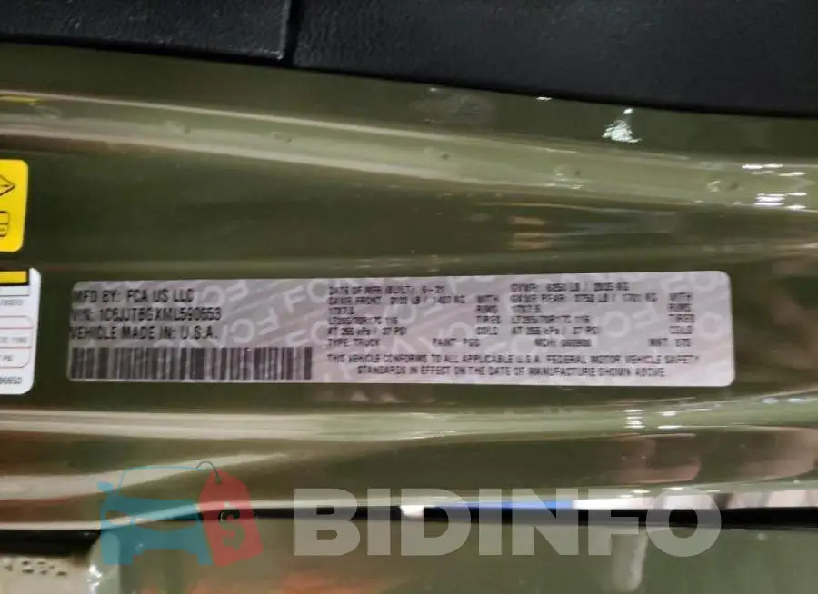 1C6JJTBGXML590653 Photo# 12