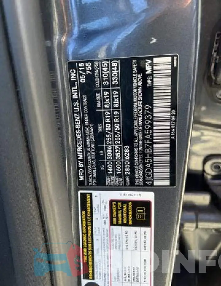 4JGDA5HB7FA599379 Photo# 10