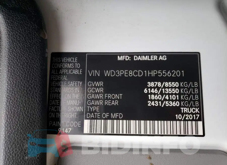 WD3PE8CD1HP556201 Photo# 13