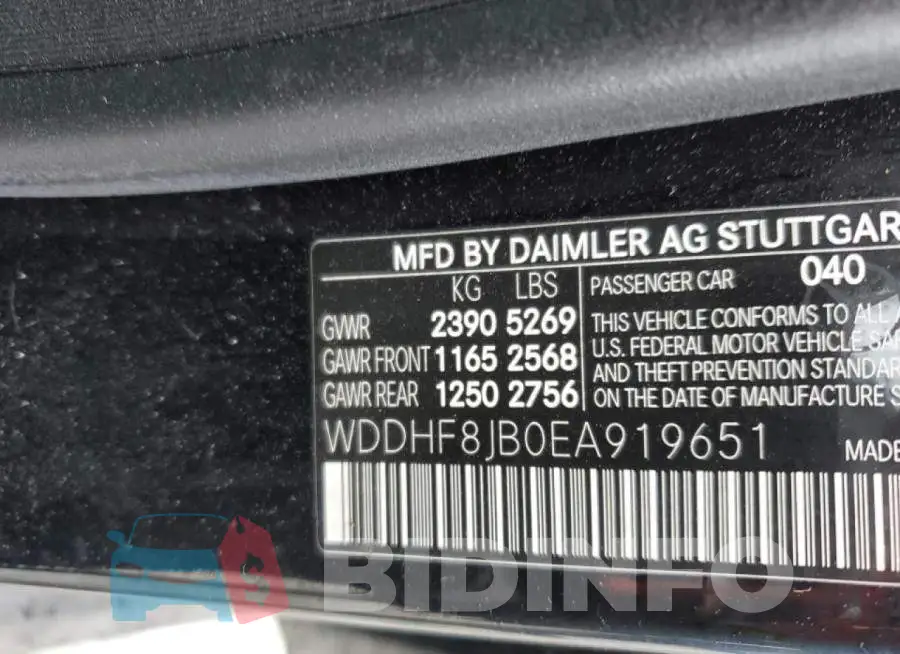 WDDHF8JB0EA919651 Photo# 13