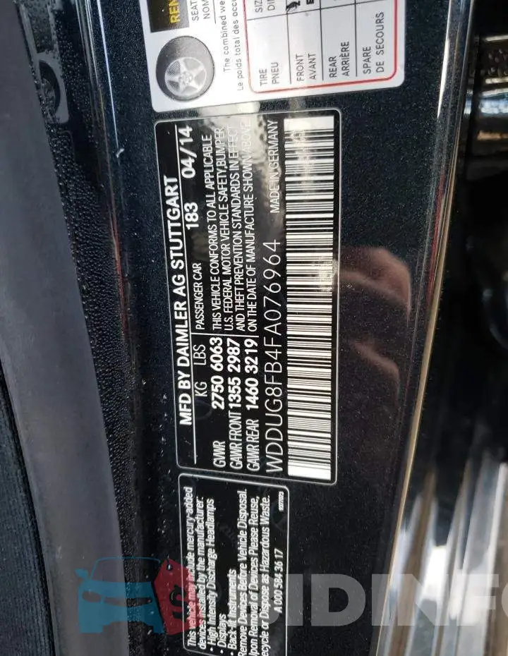 WDDUG8FB4FA076964 Photo# 13