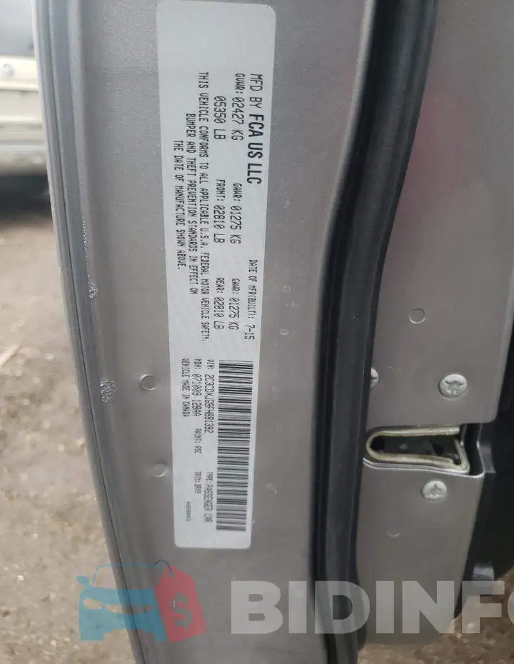 2C3CDXJG9FH881392 Photo# 12