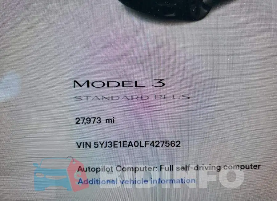 5YJ3E1EA0LF427562 Photo# 8