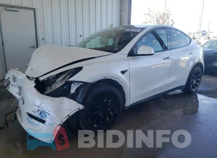 TeslaModelY2022WhiteAUTOMATIC7SAYGDEE7NF376037