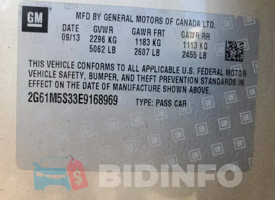 2G61M5S33E9168969 Photo# 10