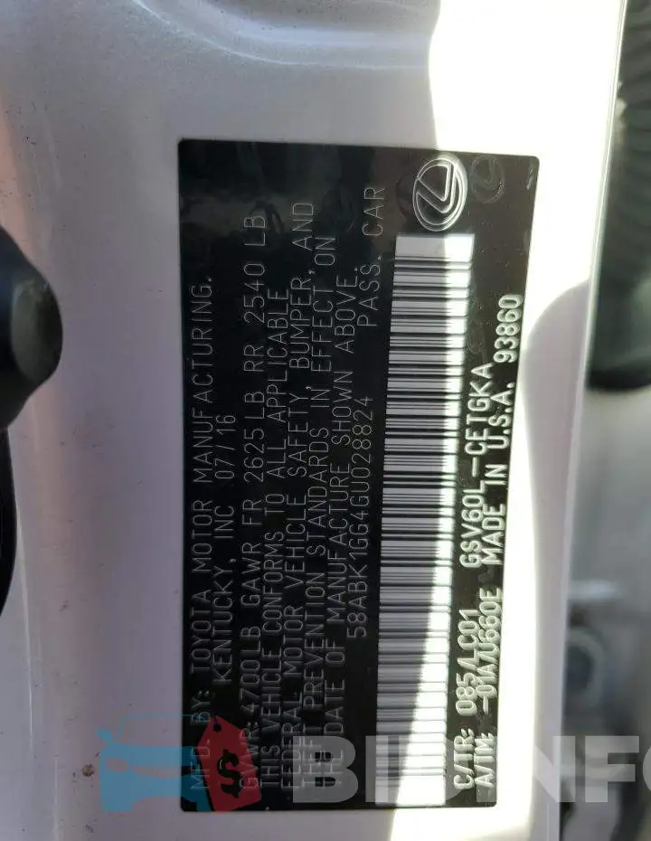 58ABK1GG4GU028824 Photo# 12
