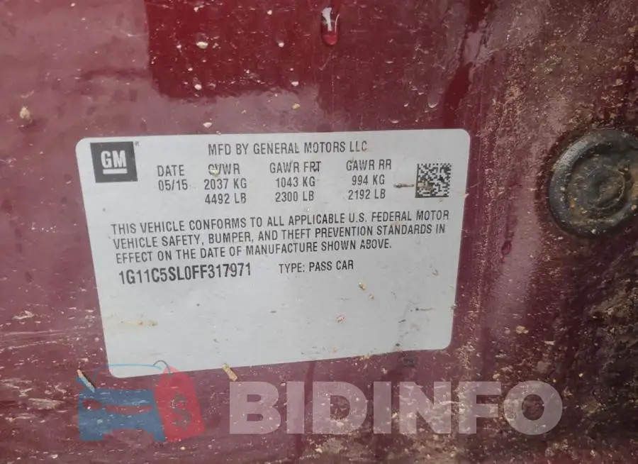 1G11C5SL0FF317971 Photo# 13