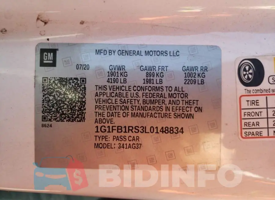 1G1FB1RS3L0148834 Photo# 10