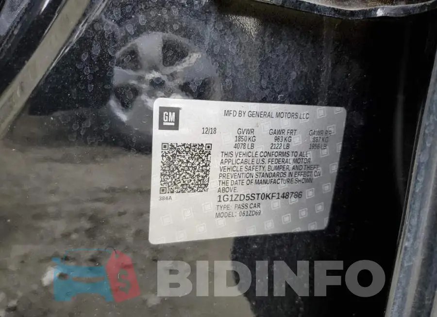 1G1ZD5ST0KF148786 Photo# 12