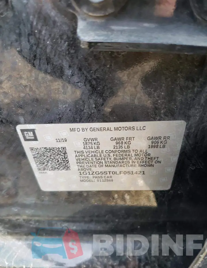 1G1ZG5ST0LF051421 Photo# 10