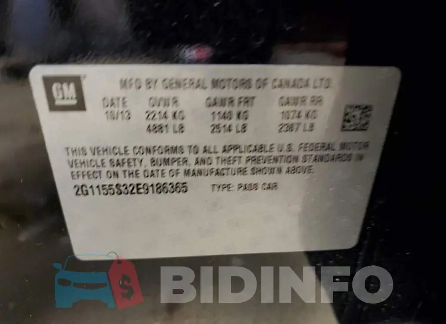 2G1155S32E9186365 Photo# 10