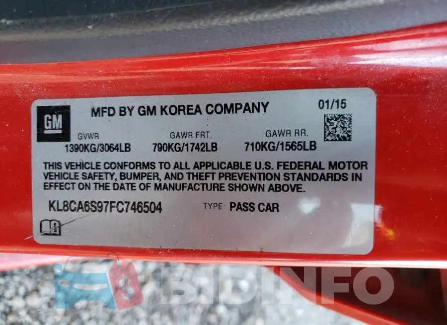 KL8CA6S97FC746504 Photo# 12