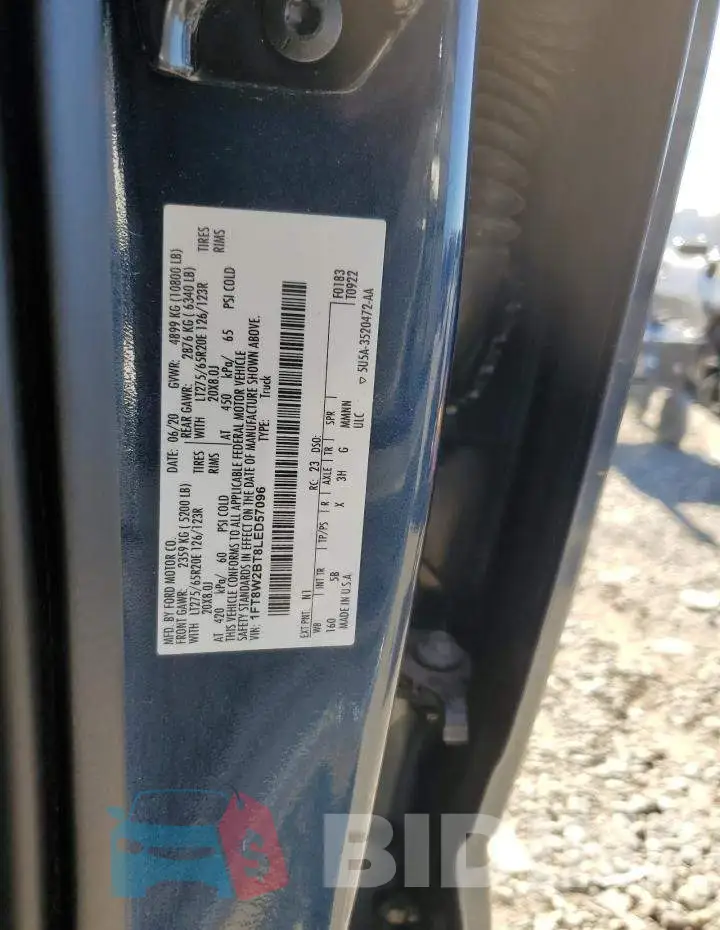 1FT8W2BT8LED57096 Photo# 12