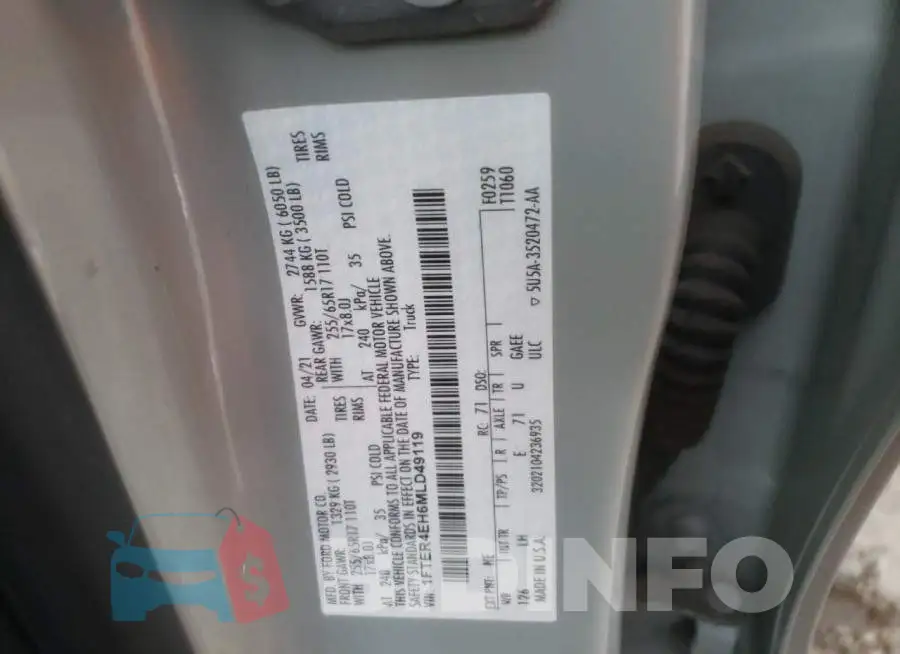 1FTER4EH6MLD49119 Photo# 12