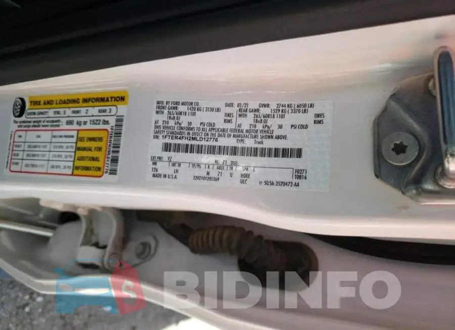 1FTER4FH2MLD12776 Photo# 13
