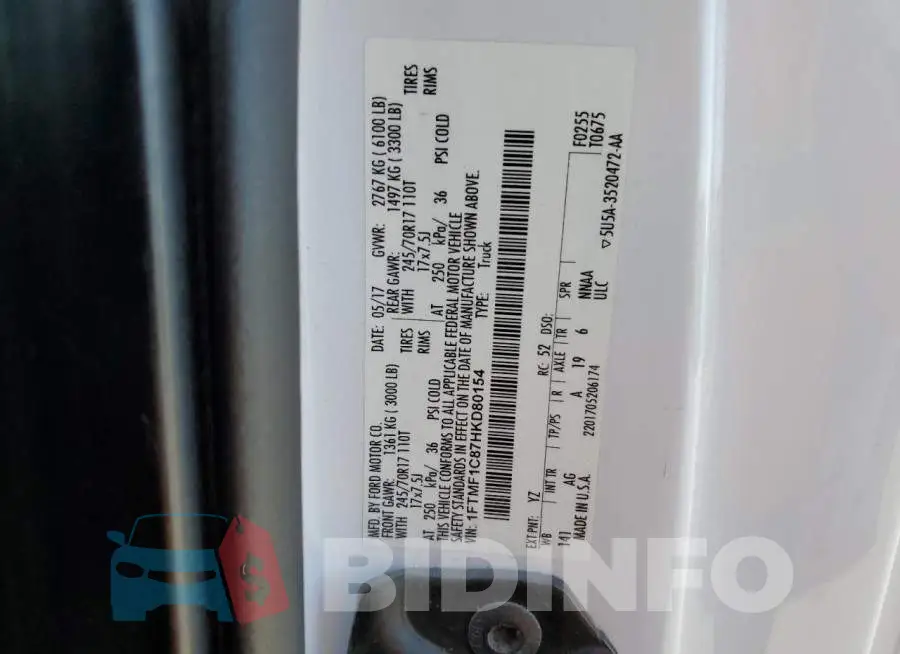 1FTMF1C87HKD80154 Photo# 12