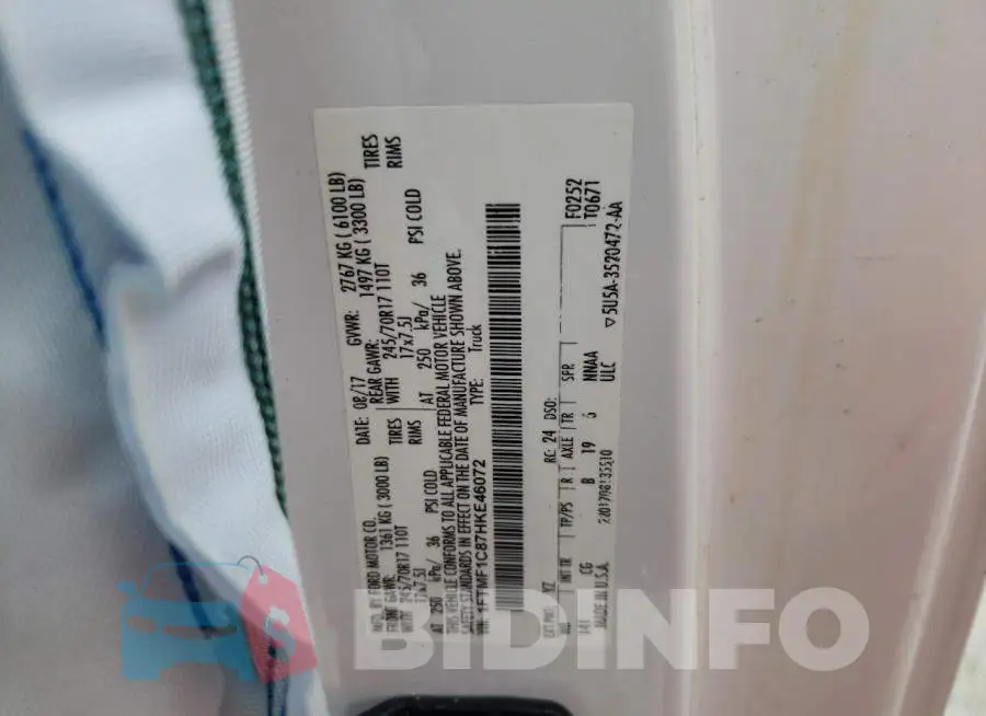 1FTMF1C87HKE46072 Photo# 12
