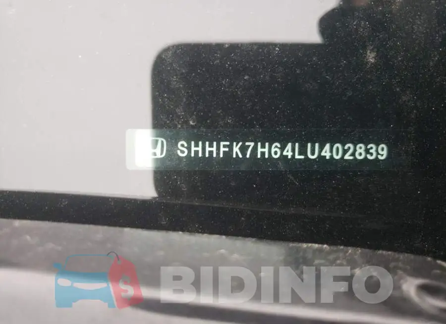SHHFK7H64LU402839 Photo# 12