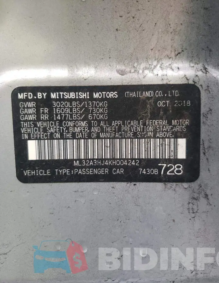 ML32A3HJ4KH004242 Photo# 12