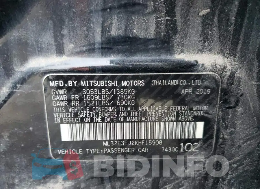 ML32F3FJ2KHF15908 Photo# 12
