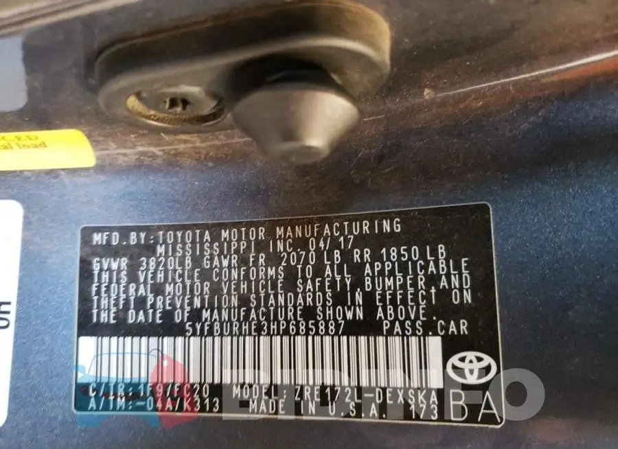 5YFBURHE3HP685887 Photo# 13
