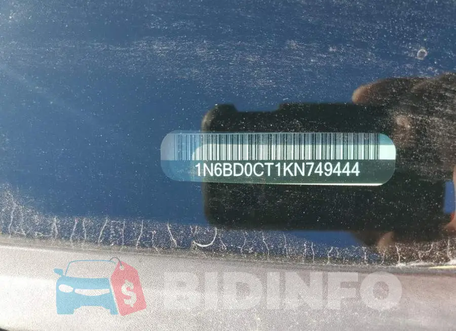 1N6BD0CT1KN749444 Photo# 12