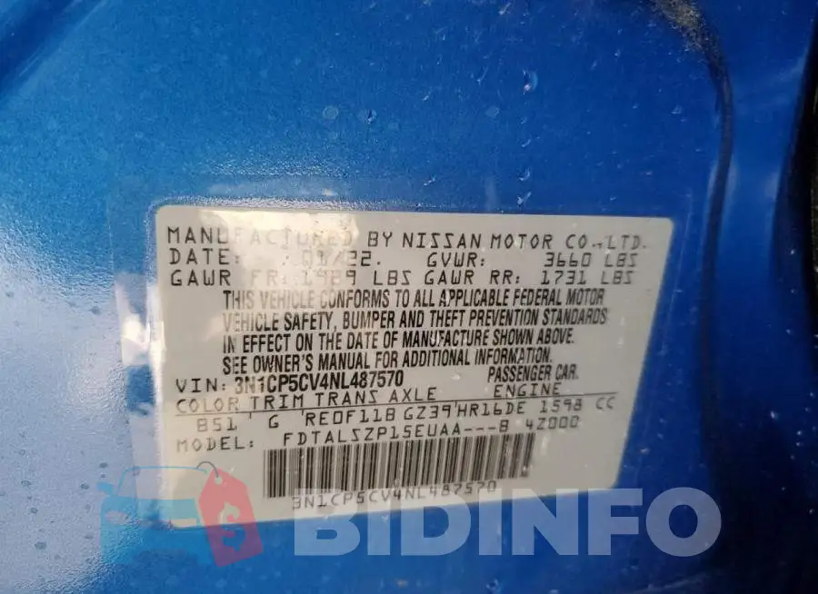 3N1CP5CV4NL487570 Photo# 12