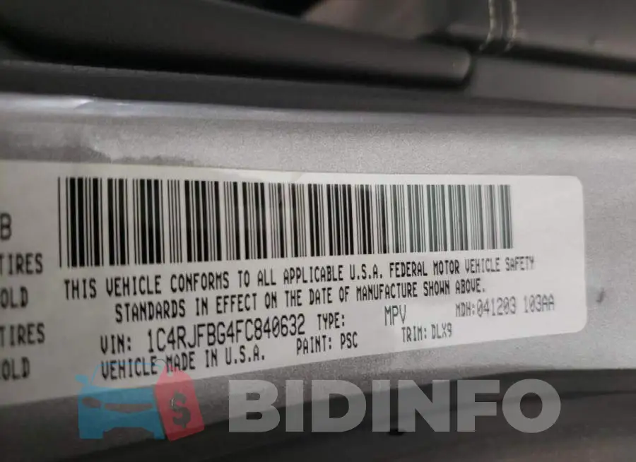 1C4RJFBG4FC840632 Photo# 10