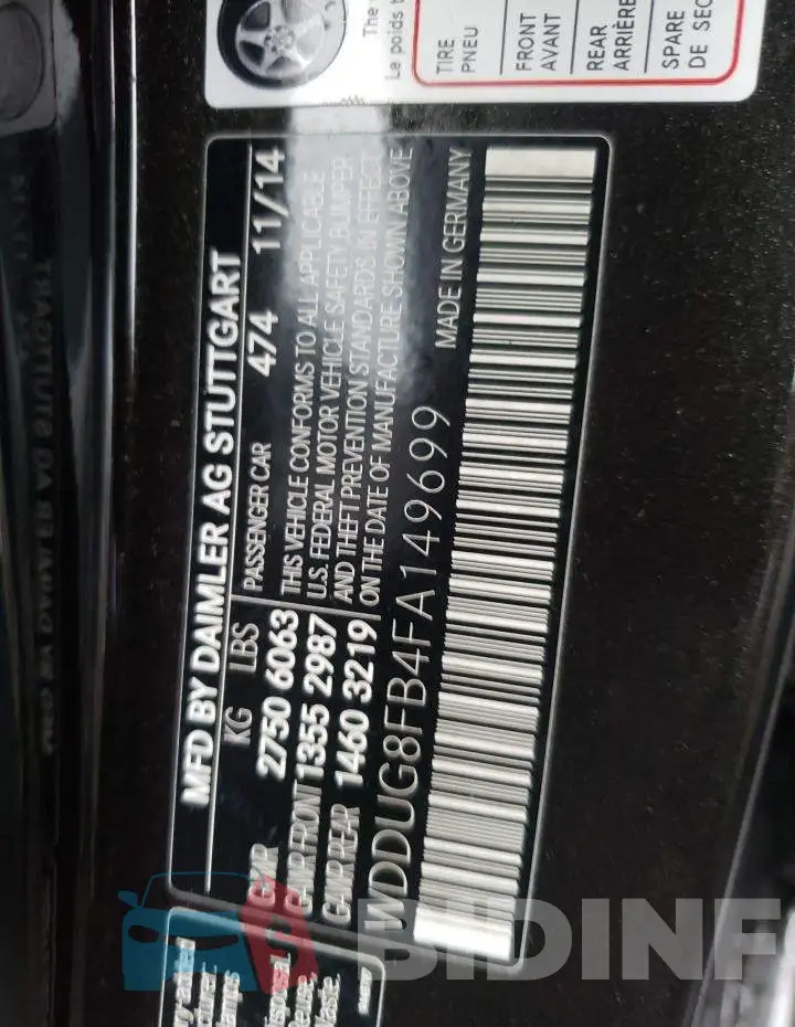 WDDUG8FB4FA149699 Photo# 10