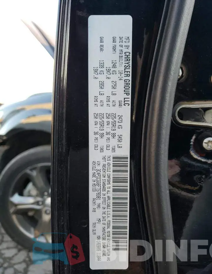 3C4PDCGG6FT578381 Photo# 14